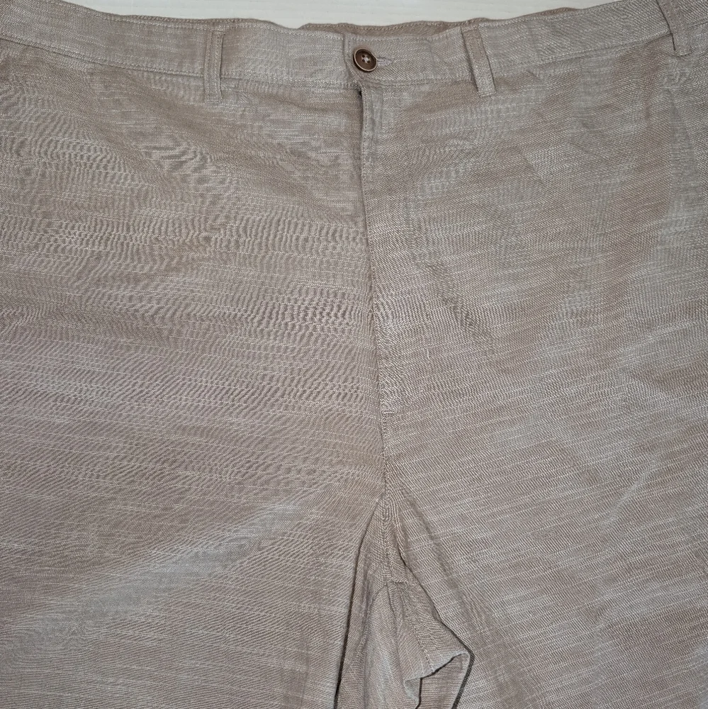 Roundtree Yorke Big‎ Mans Casual Tan Shorts Size 50 NEW